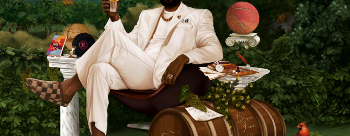 La nuova bottiglia di cognac in edizione limitata “LeBron x Hennessy”