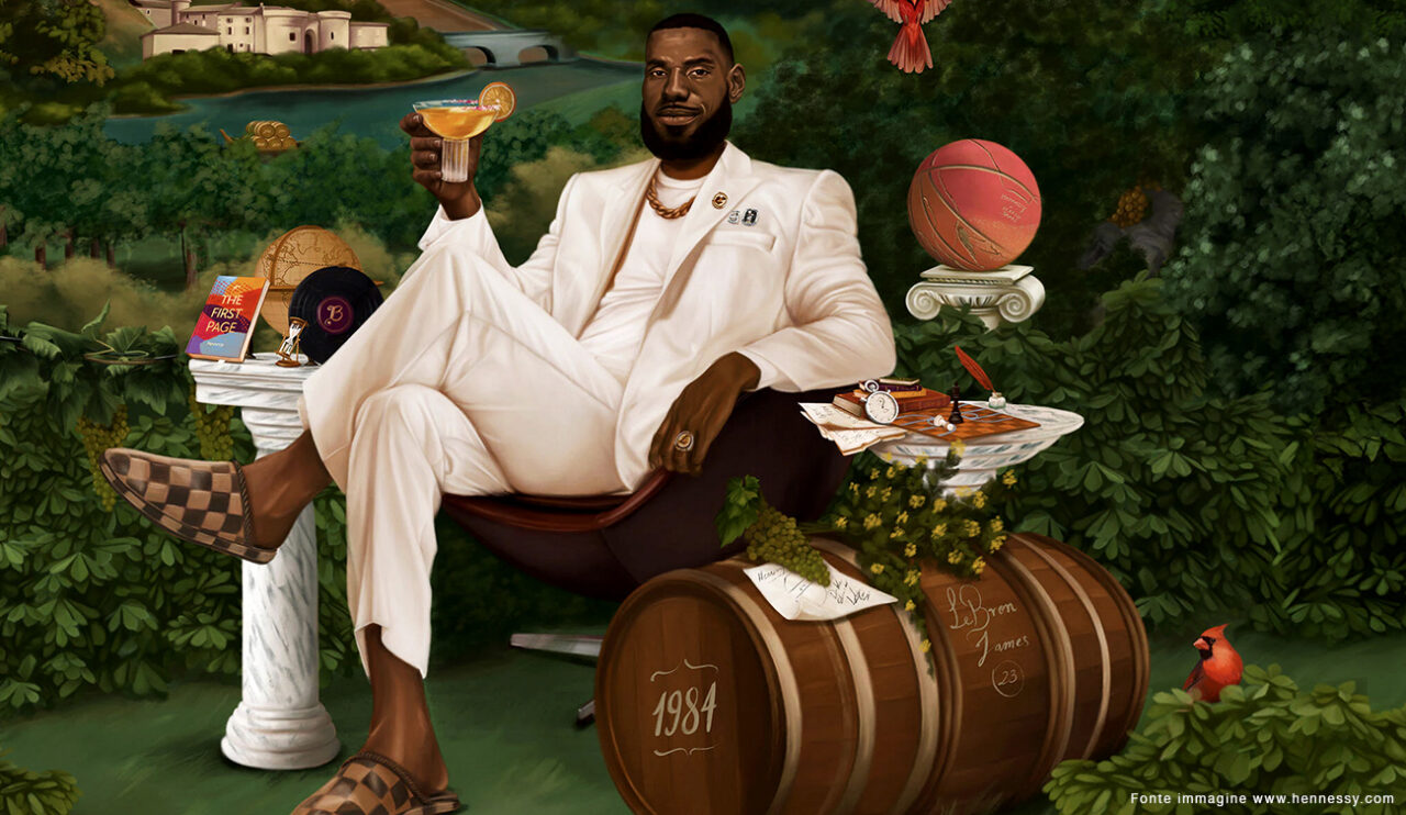 La nuova bottiglia di cognac in edizione limitata “LeBron x Hennessy”